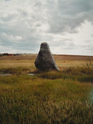 Menhir Zakletý mnich - Drahomyšl 4.jpg