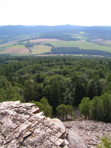 P15 - Pohled z hrany vrcholu
