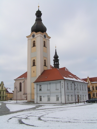 D1 - kostel sv. Mikuláše v Dobřanech