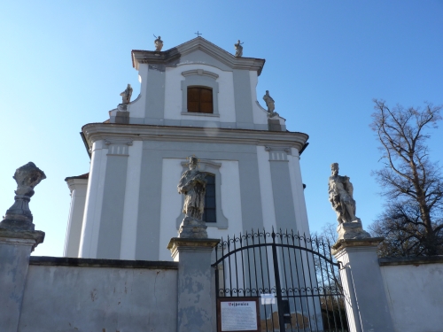 KV6 - Průčelí kostela sv. Vojtěcha