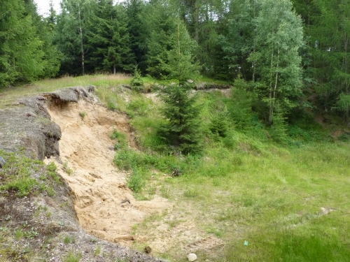 CH15 - Pískovna na západní straně Chloumeckého kopce