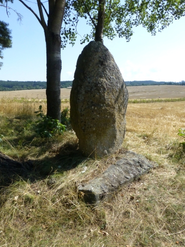 BM4 - Menhir mezi Blatnou a Chlumem